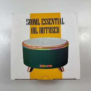 YOUENKITY 500ml Ultrasonic Essential Oil Diffuser with Remote Control and 7 Colo